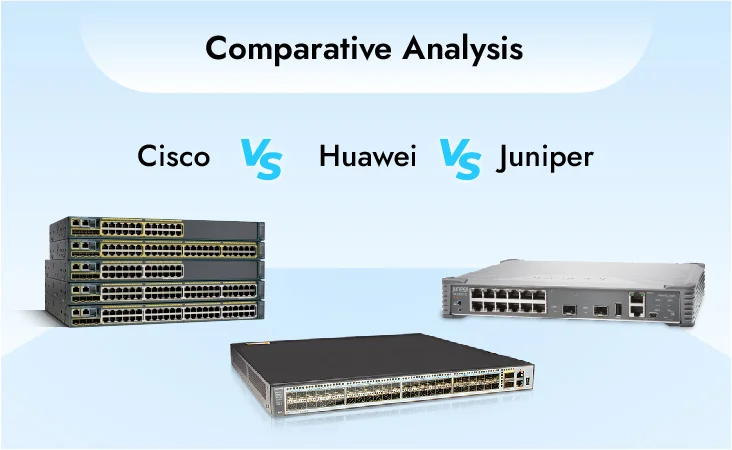 Cisco vs Huawei vs Juniper: Comparative Analysis