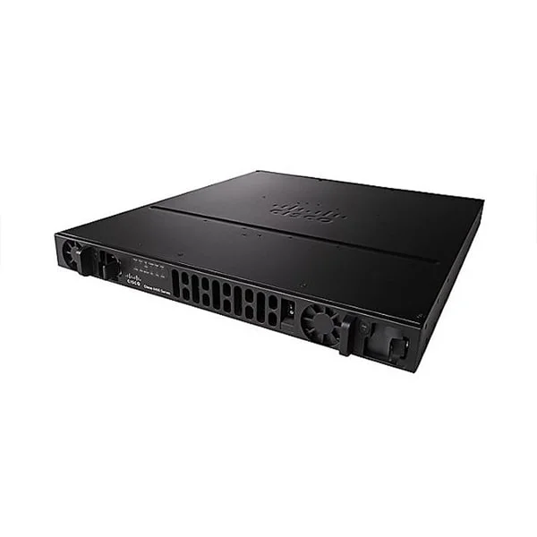500Mbps-1Gbps system throughput, 4 WAN/LAN ports, 4 SFP ports, multi-Core CPU, Dual-power, Security, Voice, WAAS, Intelligrnt WAN, OnePK, AVC, separate control data and services CPUs