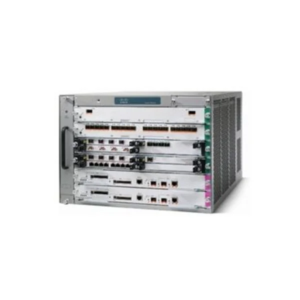 Cisco 7606S Chassis,6-slot,Red System,2RSP720-3CXL-10GE,2PS
