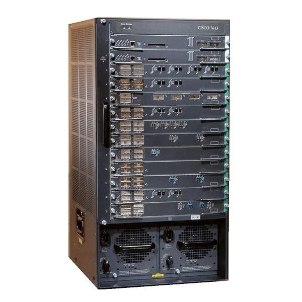Cisco 7613 13-slot, Redundant System, 2 SUP720-3BXL and 2 PS