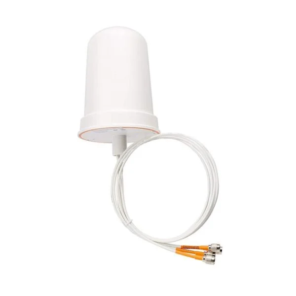 2.4GHz 3 dBi/5GHz 2 dBi Ant., 4-port,RP-TNC, 8ft cable 