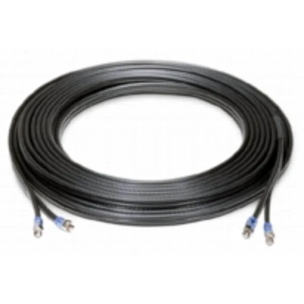 50 ft Dual RG-6 Cable Assembly w/F-Type Connectors Spare
