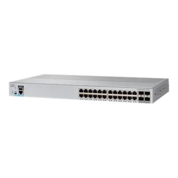 Cisco Business 110 Unmanaged Switch, 24 10/100/1000 ports, 2 Gigabit SFP (combo with 2 10/100/1000 ports)