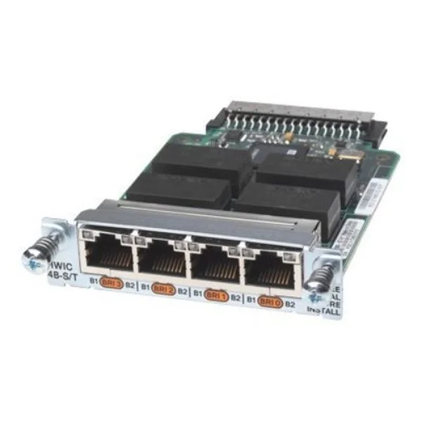 4-port ISDN BRI High-Speed WAN Interface Card Cisco Router High-Speed WAN Interface card