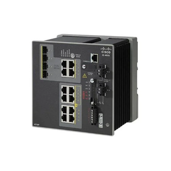 IE4000 with 4FE Copper, 4FE PoE+ and 4GE combo uplink ports