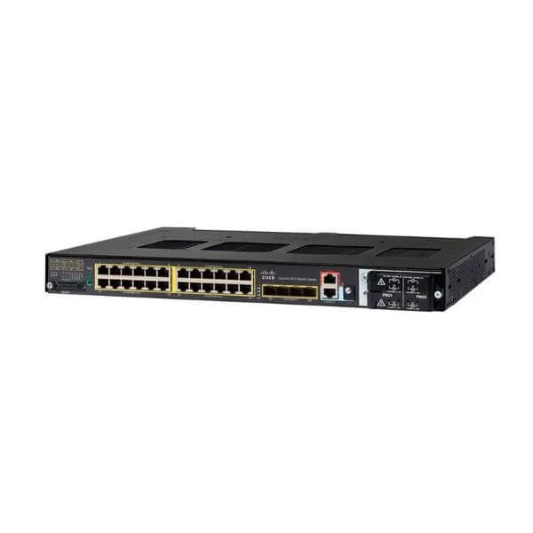 IE4010 with 24GE Copper PoE+ ports and 4GE SFP uplink ports