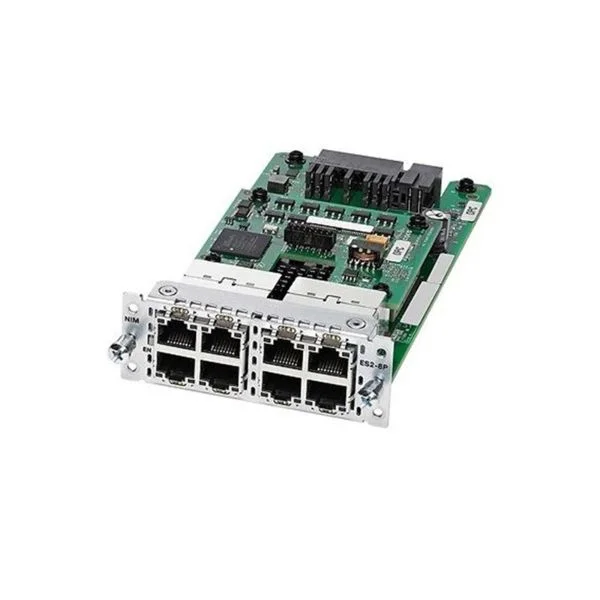 Cisco 4000 Series Integrated Services Router 8-Port Gigabit Ethernet Switch Module NIM with PoE Support NIM-ES2-8-P