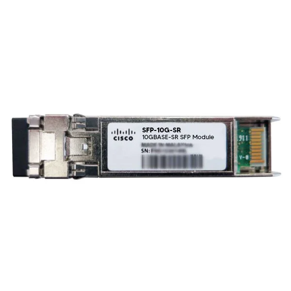 10GBASE-SR SFP+ transceiver module for MMF, 850-nm wavelength, LC duplex connector