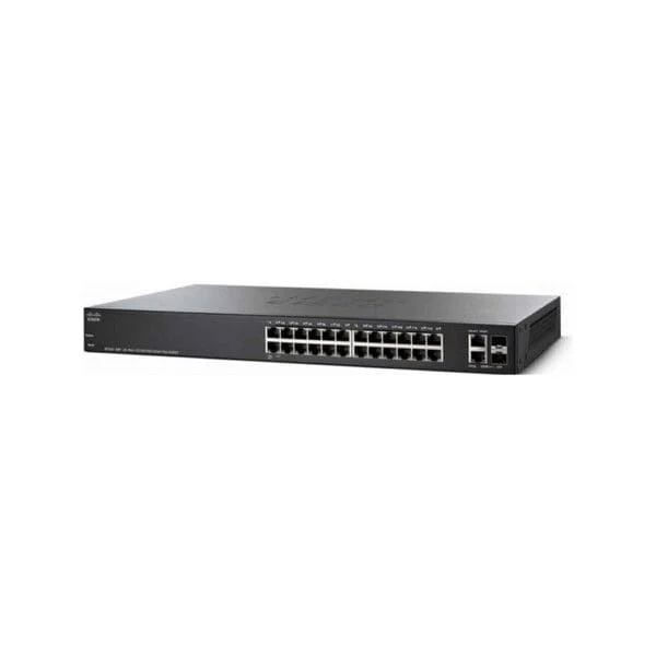 Cisco SG250X-24 24-Port Gigabit with 4-Port 10-Gigabit Smart Switch
