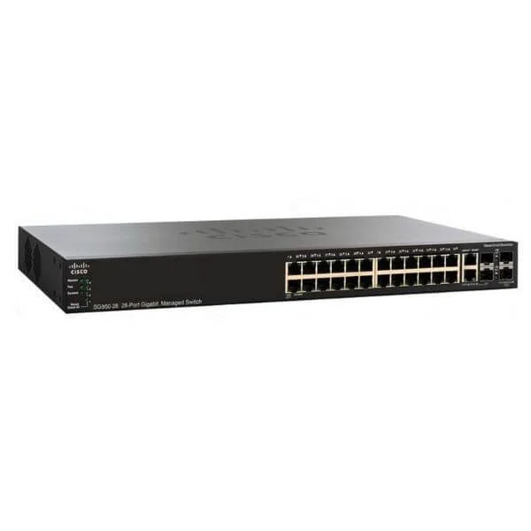 8 10/100/1000 PoE+ ports with 62W power budget, 2 Combo mini-GBIC ports