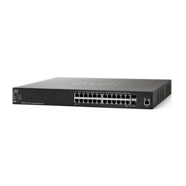 24 x 10/100/1000 ports, 4 x 10 Gigabit Ethernet (2 x 10GBase-T/SFP+ combo + 2 x SFP+)
