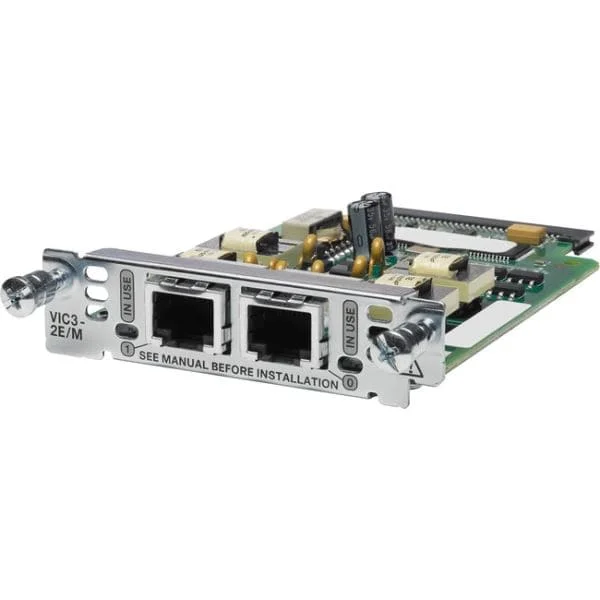 Two-port Voice Interface Card - BRI (NT and TE)