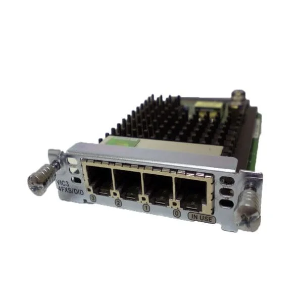 Four-Port Voice Interface Card - FXS and DID