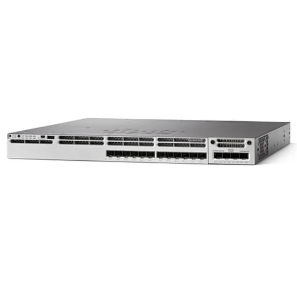 Cisco Catalyst 3850 16 Port 10G Fiber Switch IP Base 
