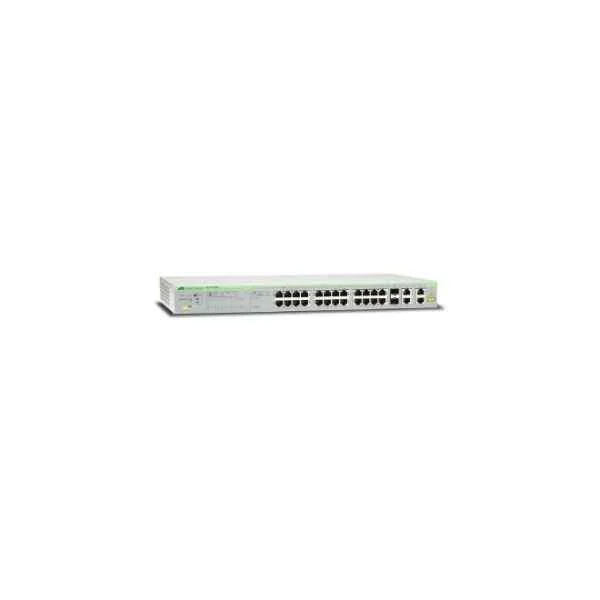 AT-FS750/28PS-50 - Managed - Fast Ethernet (10/100) - Power over Ethernet (PoE) - Rack mounting - 1U