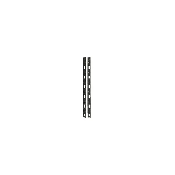Vertical Cable Organizer - NetShelter ValueLine - 42U (Qty 2) - Black - 42U - 5.45 kg - 156 mm - 230 mm - 2230 mm