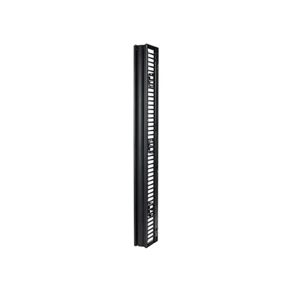 Valueline Vertical Cable Manager - Black - 15.2 cm (6") - 152 mm - 287 mm - 2134 mm - 7.14 kg