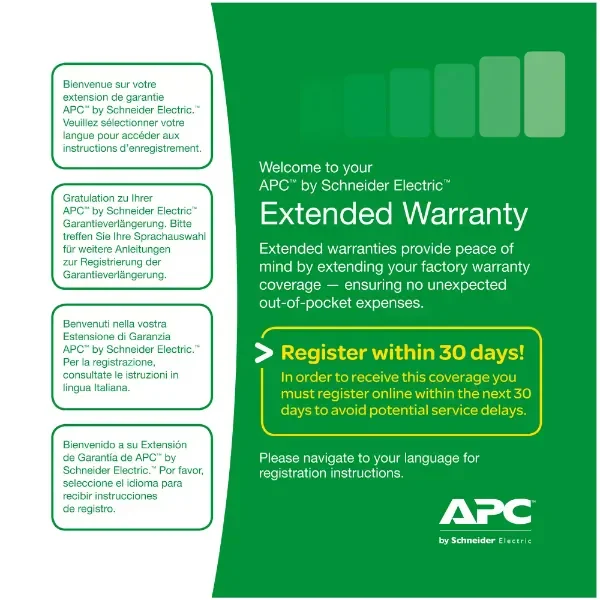 APC Service Pack 3 Year Extended Warranty (WBEXTWAR3YR-SP-06)