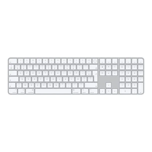 Apple Magic Keyboard with Touch ID and Numeric Keypad - keyboard - AZERTY - French