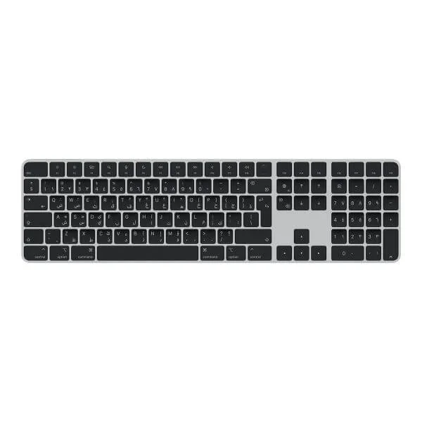 Apple Magic Keyboard with Touch ID and Numeric Keypad - keyboard - QWERTY - Arabic - black keys