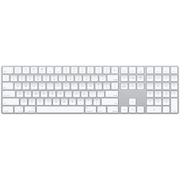 Apple Magic Keyboard with Numeric Keypad - keyboard - QWERTY - UK - silver