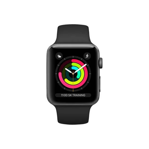 Apple Watch Series 3 (GPS) - space grey aluminium - smart watch with sport band - black - 8 GB