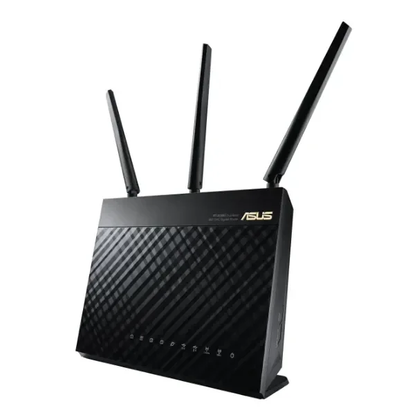 RT-AC68U - Wi-Fi 5 (802.11ac) - Dual-band (2.4 GHz / 5 GHz) - Ethernet LAN - 3G - Black - Tabletop router
