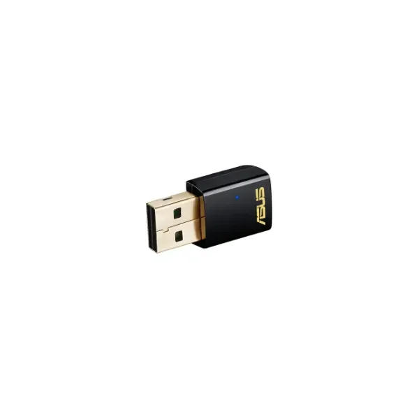 USB-AC51 - Wireless - USB - WLAN - Wi-Fi 5 (802.11ac) - 433 Mbit/s - Black