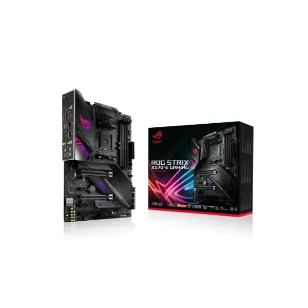 ROG Strix X570-E Gaming - AMD - Socket AM4 - 2nd Generation AMD Ryzen™ 3 - AMD Ryzen 3 3rd Gen - 2nd Generation AMD Ryzen™ 5 - 3rd Generation... - DDR4-SDRAM - 128 GB - DIMM