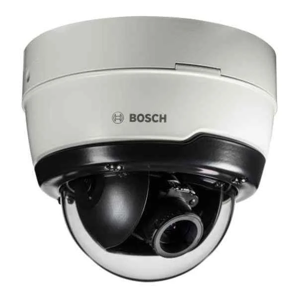 Bosch NDE-4512-A 2MP Outdoor Dome IP Security Camera, HDR, 3-9mm Motorized Lens, Vandal