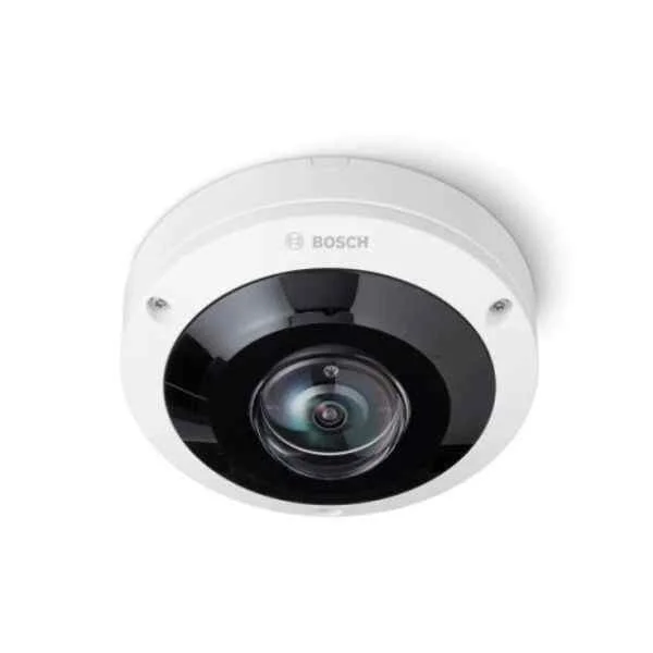 Bosch NDS-5703-F360LE 6MP Night Vision Outdoor Fisheye IP Security Camera with 360-Degree Lens, FLEXIDOME panoramic 5100i