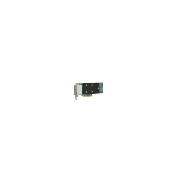9305-16e - PCIe - PCIe - SAS - Mini-SAS - Low-profile - PCIe 3.0 - SATA - Aluminium - Black - Green