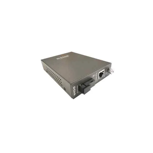 D-Link 1 port 10/100/1000Base-T to 1000Base-LX Gigabit Ethernet photoelectric converter, single-mode single fiber, TX:1310/RX:1550nm, maximum transmission 20km, SC interface, need to be used in pairs, can be used alone Or with DMC-1100