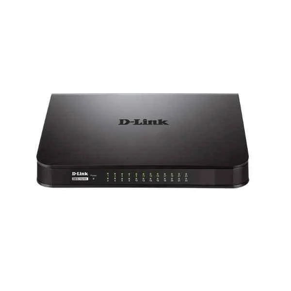D-Link Ports: 24 100M electrical ports, backplane bandwidth: 4.8G, packet forwarding rate: 3.6M, size: 282x178x44mm (11 inches, iron case), power supply: AC 100-240V built-in power supply, rackable, non-network management switch
