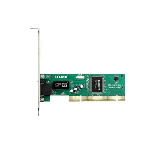 D-Link 1 100M electrical port, PCI v2.3, support remote wake-up function, with small baffle