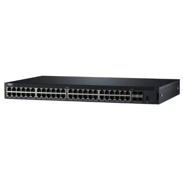 Dell Networking X1052 Intelligent Web management switch, 48x 1GbE and 4x 10GbE SFP+ port
