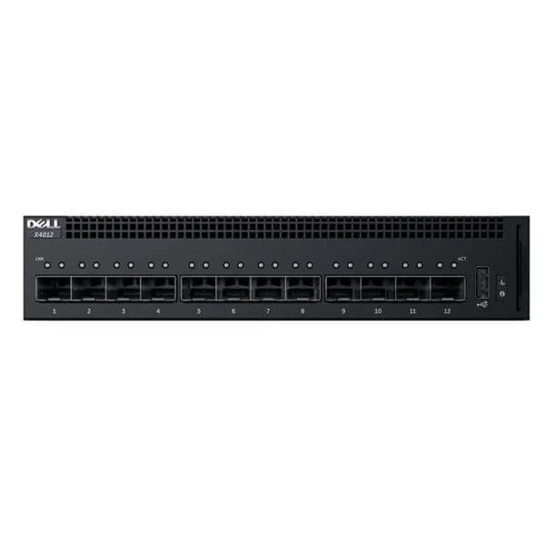 Dell Networking X4012 Intelligent Web management switch, 12x 10GbE SFP+ port