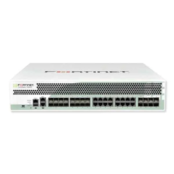 Fortinet FG-1500D, 8 x 10GE SFP+ slots, 16 x GE SFP slots, 18 x GE RJ45 ports (including 16 x ports, 2 x management/HA ports), SPU NP6 and CP8 hardware accelerated, 480GB SSD onboard storage