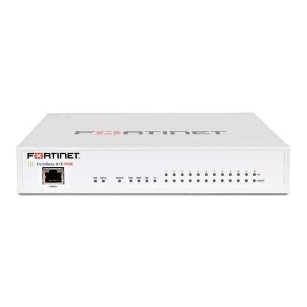 FortiGate-81E-POE, Hardware plus 1 Year 8x5 FortiCare and FortiGuard Unified (UTM) Protection