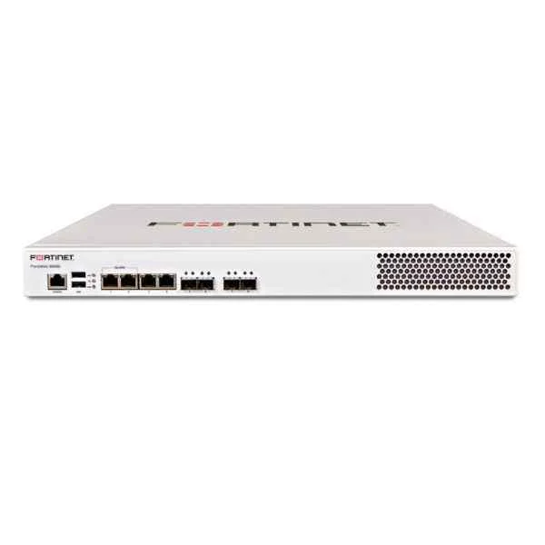 Fortinet FWB-600D FortiWeb-600D, 4 x 10/100/1000 RJ45 ports, 4 x SFP GbE ports, 16GB RAM, 240GB SSD, Redundant PSU