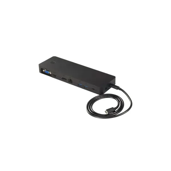 S26391-F1667-L100 - Wired - USB 3.2 Gen 1 (3.1 Gen 1) Type-C - 3.5 mm - 10,100,1000 Mbit/s - Black - Fujitsu