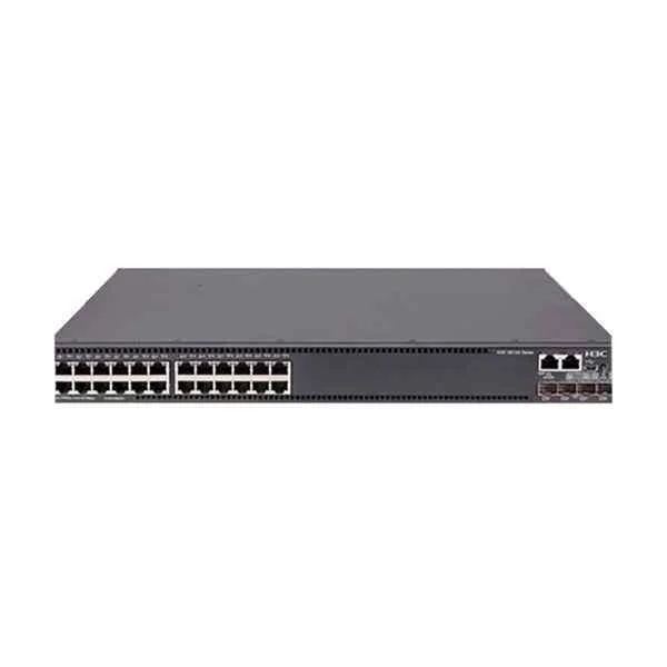 Switching capacity 598Gbps, Forwarding capacity 156Mpps, 24 10/100/1000base-T Ethernet ports, 4 10G/1G BASE-X SFP+ ports;
