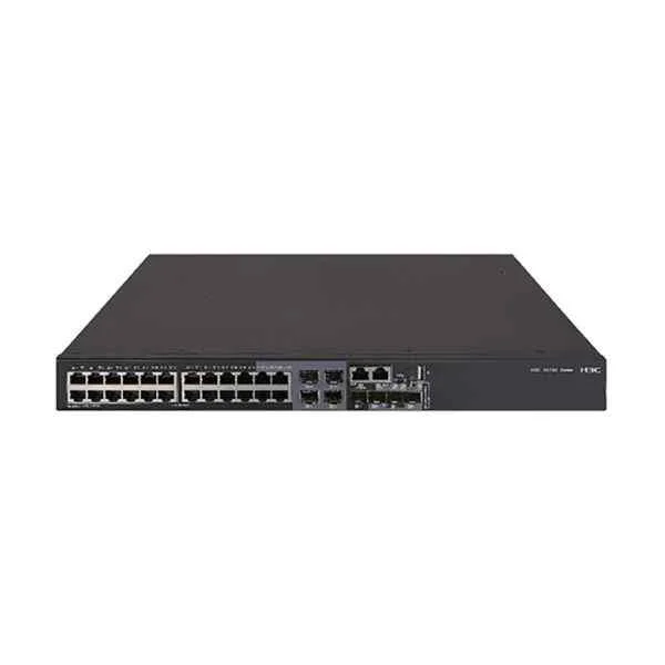24x10/100/1000BASE-T Ethernet ports(PoE+, 4 combo ports), 4x10G/1G BASE-X SFP+ ports; 2 power module slots