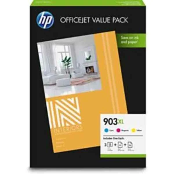903XL Officejet Value Pack - Original - Pigment-based ink - Cyan - Magenta - Yellow - HP - Multi pack - HP OfficeJet 6950 / HP OfficeJet Pro 6960 - 6970