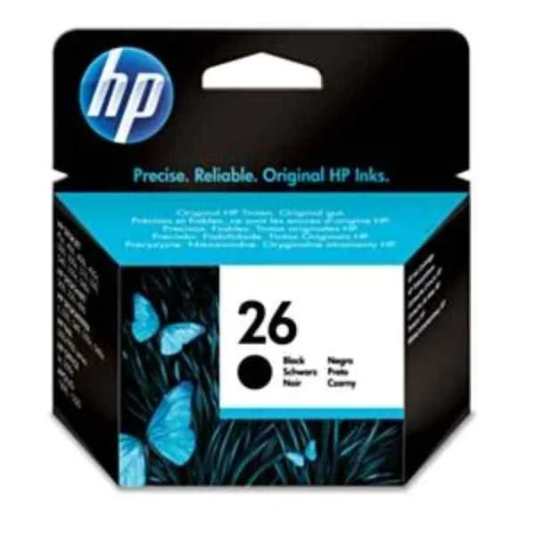 26 - Original - Pigment-based ink - Black - HP - HP DESKWRITER 500/C - 1 pc(s)