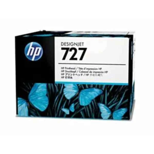 727 - HP DesignJet T920 Printer series; HP DesignJet T1500 Printer series; HP DesignJet T930 Printer... - Inkjet - Cyan - Grey - Magenta - Matte black - Photo black - Yellow - B3P06A - Singapore - 173 mm