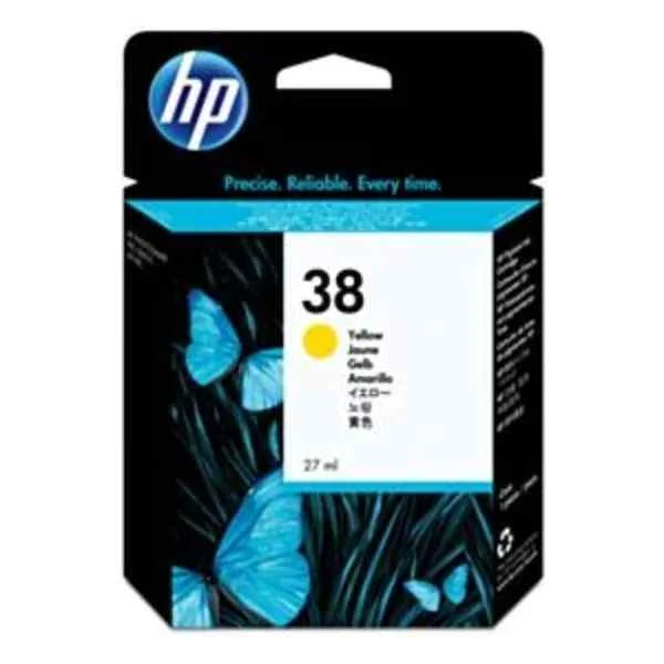 38 - Original - Pigment-based ink - Yellow - HP - HP PhotoSmart Pro B8850/B9180 - 1 pc(s)