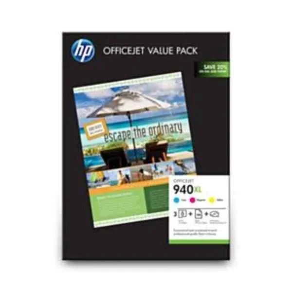 940XL - Original - Pigment-based ink - Cyan - Magenta - Yellow - HP - Multi pack - HP OfficeJet Pro 8000 - 8500 - 8500A