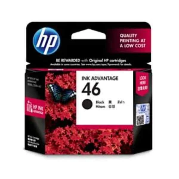 46 - Original - Pigment-based ink - Black - HP - HP DeskJet Ink Advantage 2020 - 2029 - 2520 - 2529 - 4729 - 1 pc(s)
