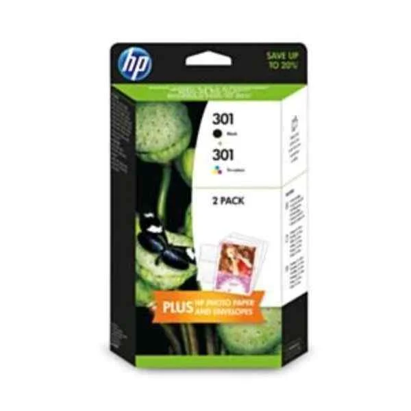301 - Original - Pigment-based ink - Black - Cyan - Magenta - Yellow - HP - Multi pack - HP DeskJet 1000/1010/1050/1510/2050/2510/2540/3000/3050/3055 - HP ENVY 4500/5530 - HP OfficeJet…